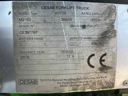 Diesel gaffeltruck 2016  Cesab M315D (4) 