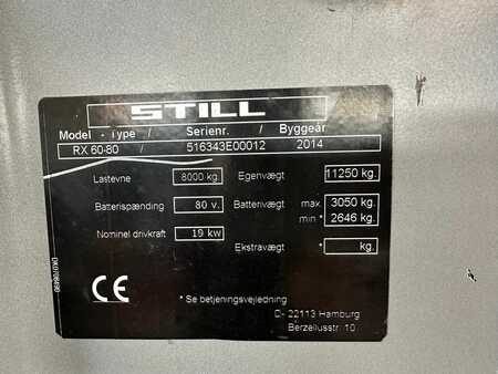 4-wiel elektrische heftrucks 2014  Still RX60-80 (8)