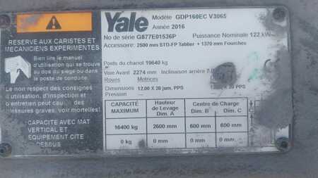 Chariot élévateur diesel 2016  Yale GDP160EC V3065 (5)