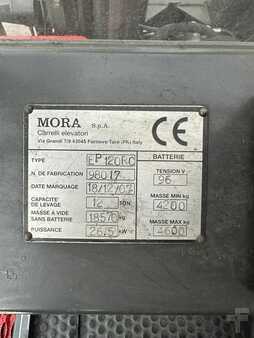 4-wiel elektrische heftrucks 2007  Mora EP120RC (7)
