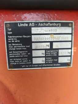 Carrelli elevatori diesel 1988  Linde H50D (5)