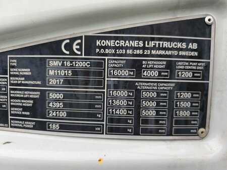 Diesel gaffeltruck 2017  SMV Konecranes SMV16-1200C (7)