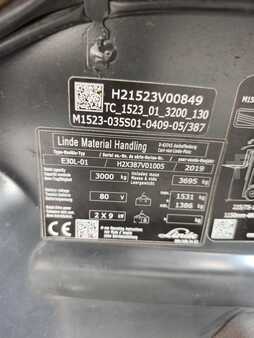 Carrelli elettrici 4 ruote 2019  Linde E30L-01 (7)