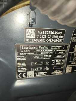 Carrelli elettrici 4 ruote 2018  Linde E30H-01/600 (6)