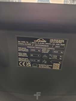 Carrelli elettrici 4 ruote 2023  Linde E30HL-01/600 (7)