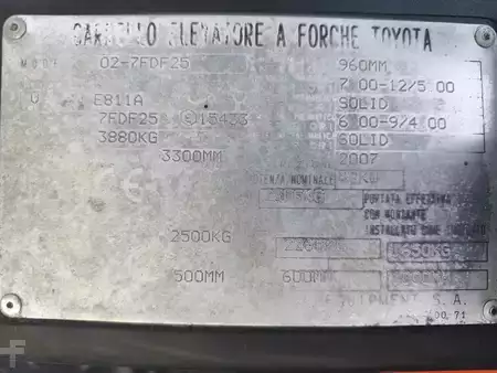 Dízel targoncák 2007  Toyota 02-7FDF25 (7)