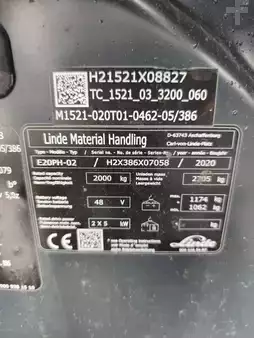 Elektro 4 Rad 2020  Linde E20PH-02 (5)