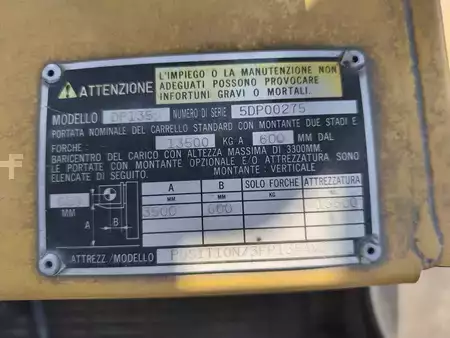 Dieselstapler 2001  CAT Lift Trucks DP135 (7)