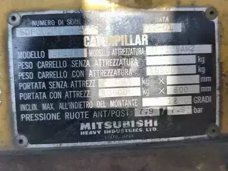 Dieselstapler 2001  CAT Lift Trucks DP135 (8)