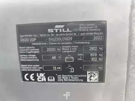 4-wiel elektrische heftrucks 2022  Still RX20-20P (7)