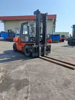 Gas gaffeltruck 1994  Toyota 5FG60/600 (2)