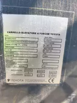 Gas gaffeltruck 1994  Toyota 5FG60/600 (6)