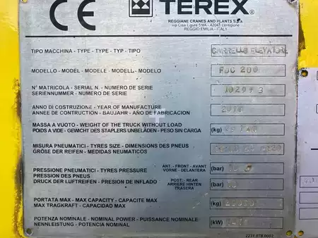 Dieselový VZV 2010  Terex FDC200 (6)