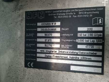 Carrelli elevatori diesel 2010  Herbst - ATAIR ANTARES IV D 63TON @1500 (8)