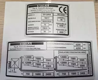 Eléctrico - 4 rodas 2020  Mora EP120RA (7)