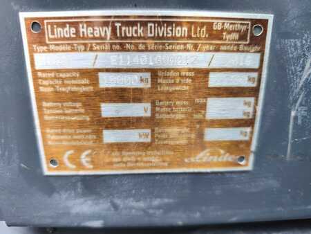 Diesel gaffeltruck 2016  Linde H180D-600 (6)