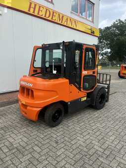 Diesel gaffeltruck 2008  Doosan D45SC-5 (5)