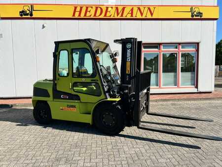 Chariots élévateurs diesel 2021 Clark C50sD Vollkabine inkl Heizung (1)