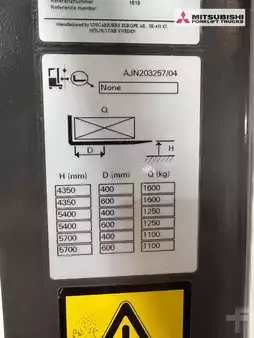 Carrelli elevatori laterali 2016  Unicarriers AJN 160 SDTFVS570 - Fahrerstandstapler - (4)