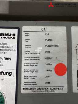Pinontavaunu 2020  Unicarriers PLE180 - 80 Std. - HH 730 mm - Doppelstock (3)