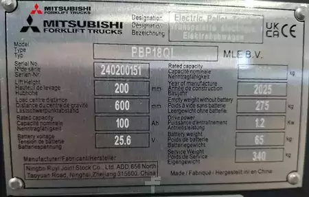 Pinontavaunu 2025  Mitsubishi PBP 18 QL (6)