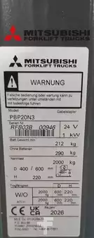 Hochhubwagen 2026  Mitsubishi PBP20N3 (4)