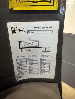 Reach Truck 2021  Mitsubishi RB20N3 - 5.167 Std. - HH 8.950 mm (4)