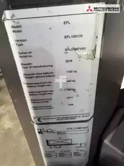 Horizontal-Kommissionierer 2018  Unicarriers EPL 100/120 - 5694 Std. (5)