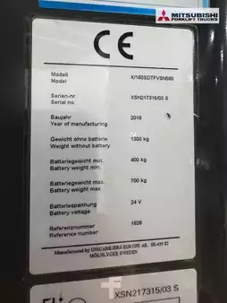 Seitenstapler 2018  Unicarriers 160SDTFV580XSN - 3245 Std. (6)