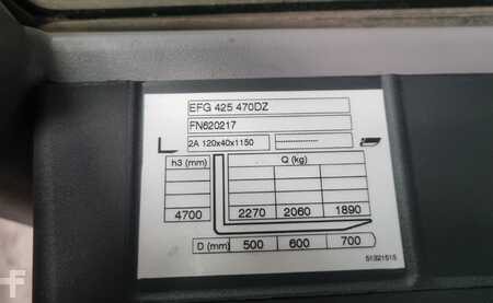 Elektro čtyřkolový VZV 2020  Jungheinrich EFG 425 G 115 470 DZ (6)