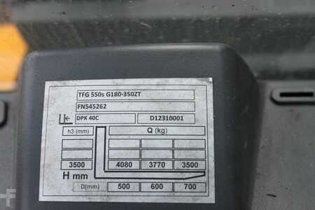 Chariots élévateurs GPL 2017  Jungheinrich TFG 550s G180-350ZT (6)