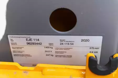 Elektromos emelőkocsik 2020  Jungheinrich EJE 114 24 115 54 (4)