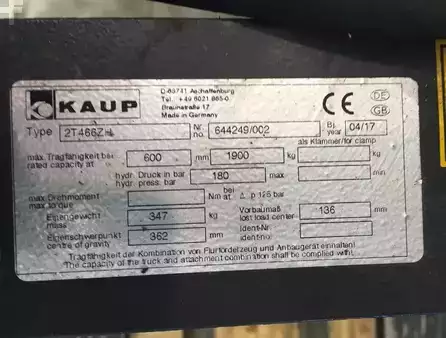 Zinkenverstellgerät 2017  Kaup 2T466ZH (5)