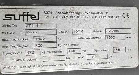 Fork positioners  Kaup T 411 (1)