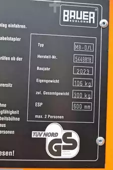 *** інші *** 2023  Bauer MB-D/L Arbeitsbühne (7)