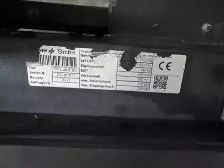 Pinces à fourches 2021  Durwen PGK 48-S-SO (4)