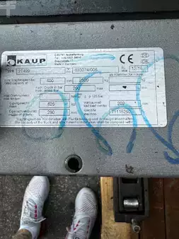 Doppelpalettengabel  Kaup Kaup 2T429 Doppelpalettengabel (2)