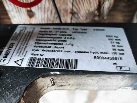 Zinkenverstellgerät 2019  Meyer 6-2505G (5)