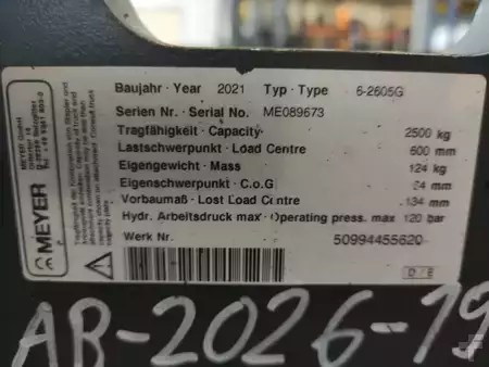 Haarukoiden asetinlaite 2021  Meyer 6-2605G (5)