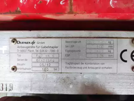 Készülék kapocs 2012  Durwen DUZ 15S (Drehbar 360° endlos + Seitenschieber) (6)