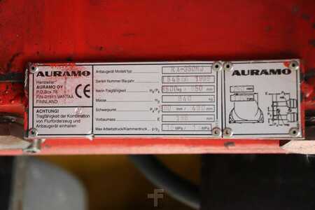Papierrollenklammer 360° drehbar 1999  Auramo RA-350NJ (5)