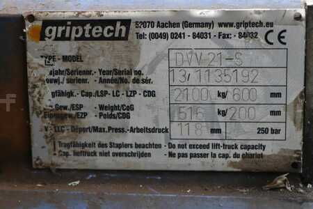 Horquilla para pálet doble 2013  Griptech DVV 21-S (5)