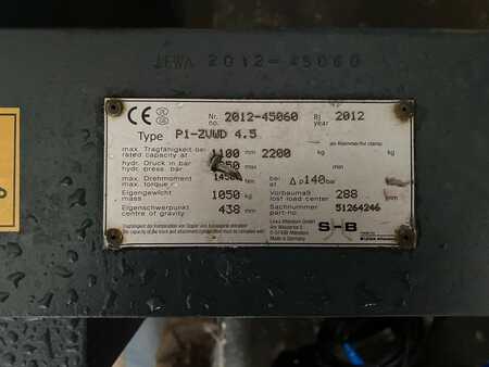 Vorkenversteller draaibar 2012  SH Anbaugeräte P1-ZVWD 4.5 (5)