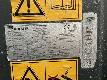Výsuvný nosič vidlic  Kaup 2T149  (5)