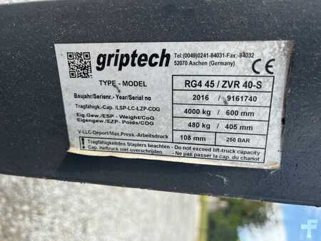 Posicionadores dos garfos 2016  Griptech RG4 45 ZVR 40-S (5)