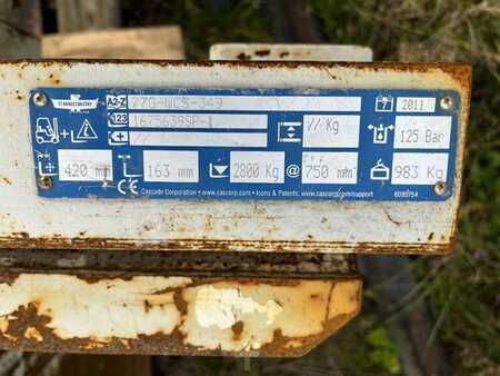 Papier-/balenklem, vaste arm  Cascade 77G (5)