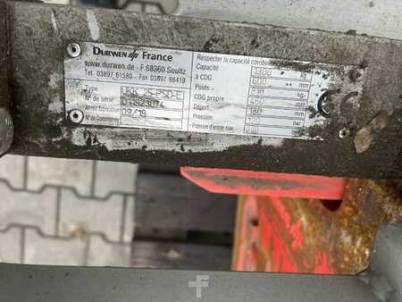 Kartonklammer, Arm starr  Durwen UKK25-PSD-E (5)