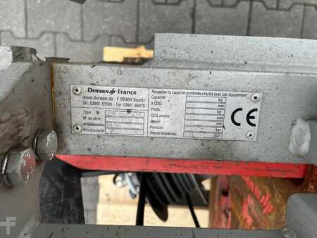 Kartonklammer, Arm starr  Durwen UKK25-PSD-E (5)