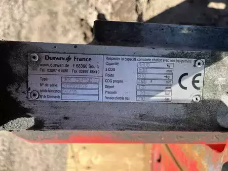 Karton klammer, fast arm 2019  Durwen UKK 25-PSD-E (5)