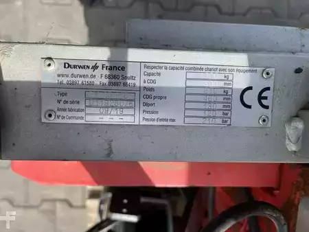 Pinces à carton, bras fix 2019  Durwen UKK 25-PSD-E (5)